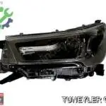 Toyota Hilux Revo Far Mercekli/SiYah/Hilux Yazili