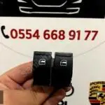 VOLKSWAGEN GOLF-5 CADDY SOL ÖN CAM DÜĞMESİ ORJİNAL
