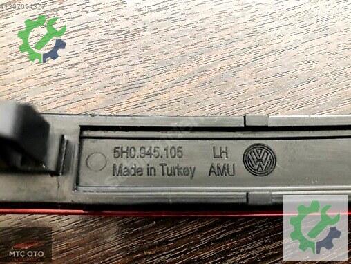 Volkswagen Golf Tampon Reflektörü çıkma parça