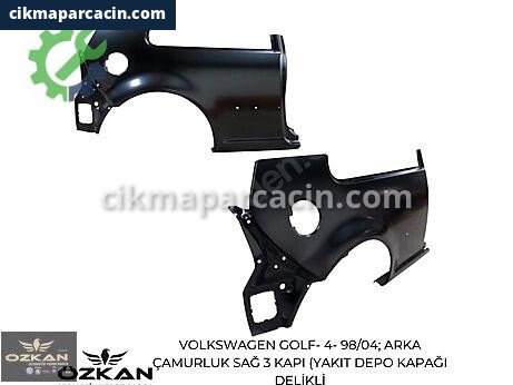 Volkswagen Golf Arka Çamurluk çıkma parça