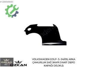 VOLKSWAGEN GOLF- 5- 04/09; ARKA ÇAMURLUK SAĞ 3KAPI