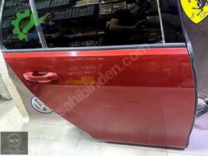 VOLKSWAGEN GOLF 7 SAĞ ARKA KAPI KIRMIZI 5G4833056