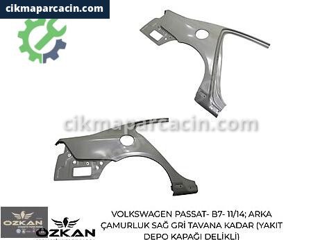 Volkswagen Passat Arka Çamurluk çıkma parça