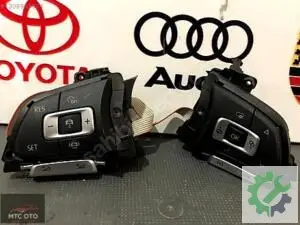 VOLKSWAGEN TOUAREG DİREKSİYON DÜĞMESİ TAKIM ORJİNAL 760959442A