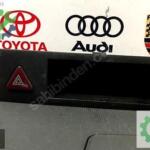 VOLKSWAGEN TRANSPORTER 4 LÜ FLAŞÖR DÜĞMESİ TORPİDO CEBİ ORJ