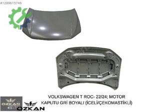 VOLKSWAGEN T ROC- 22/24; MOTOR KAPUTU GRİ BOYALI