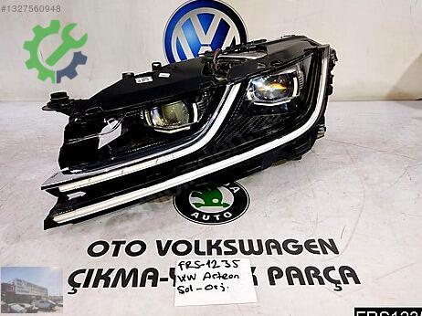 Volkswagen Arteon Sol Ön Far çıkma parça