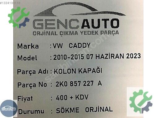 Volkswagen ID.3 Bakalit Çıkma Parça İstanbul