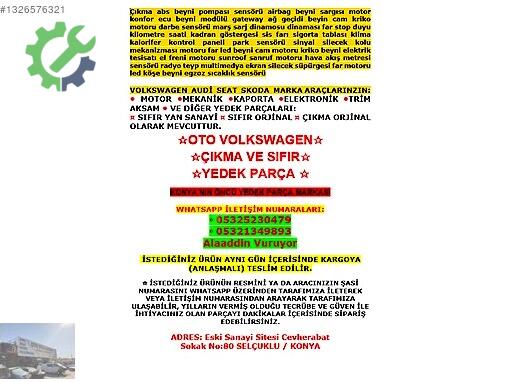 Volkswagen Golf Beyin 1K0937085 çıkma parça