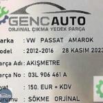 VW PASSAT AMAROK DEBİMETRE AKIŞMETRE SÖKME ORJ OEM 03L906461 A