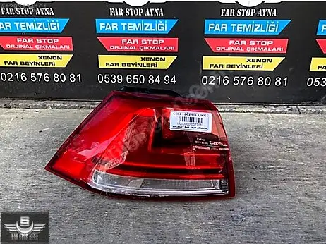 Volkswagen Golf Sol Arka Stop çıkma parça