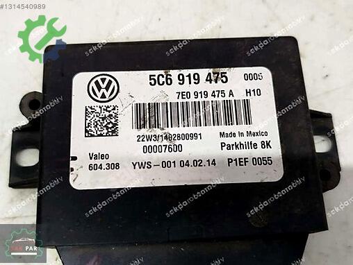 Volkswagen Jetta Park Sensör Beyni 5C6919475 çıkma parça