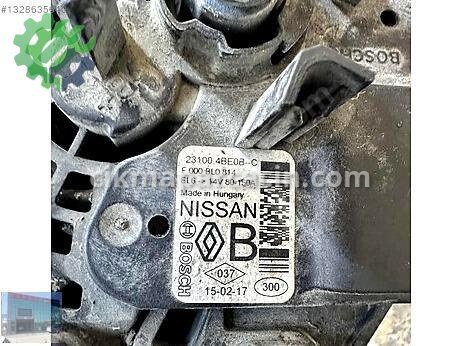 Nissan X-Trail Şarj Dinamosu çıkma parça