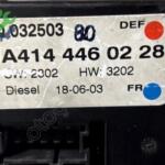 A4144460228 MERCEDES VANEO Kalorifer Kontrol Paneli