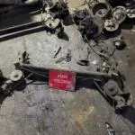 Opel Astra f arka dingil