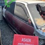 Opel Astra F sağ iki kapı cam kapı kolu çamurluk
