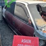 Opel Astra F sağ iki kapı cam kapı kolu çamurluk