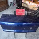 Opel Astra f sedan bagaj kapağı