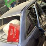 Opel Astra f sedan sağ arka kelebek camı