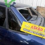 Opel Astra f sedan sol arka kelebek camı