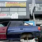 Opel Astra Sol Arka Kapı çıkma parça - Asker oto çıkma orijinal yedek parçaları Ankara