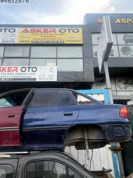 Opel Astra Sol Arka Kapı çıkma parça