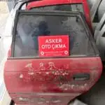 Opel Astra Sol Arka Kapı Camı çıkma parça - Asker oto çıkma orijinal yedek parçaları Ankara