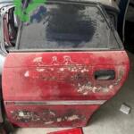 Opel Astra f sol arka kapı kırmızı