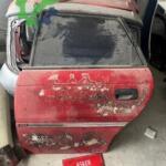 Opel Astra f sol arka kapı kırmızı