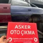 Opel Astra Sol Arka Kapı çıkma parça - Asker oto çıkma orijinal yedek parçaları Ankara