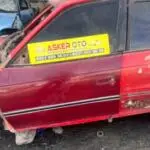 Opel Astra f sol ön kapı