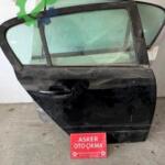 Opel Astra H sağ arka kapı siyah