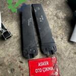 Opel Astra H sağ sol orta direk plastikleri alt siyah