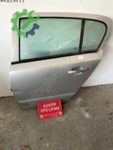 Opel Astra H sol arka kapı gri