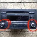 Audi A3 CD Çalar Teyp Joistik Düğmesi 8P0035186AB