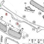 BMW E65 – E66 CAM ÖNÜ IZGARASI 51717065284