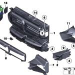 BMW F01 – F02 HAVA KANALI MASKE 51747187290