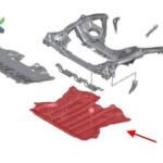 BMW G30 – G11 MOTOR ALT MUHAFAZASI 31146884048