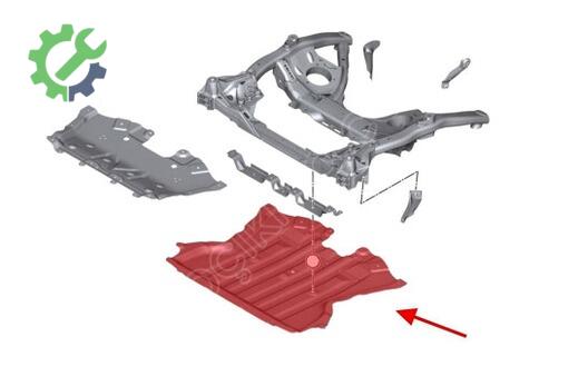 BMW 7 Serisi Motor Alt Muhafaza 31146884048 çıkma parça