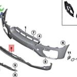 BMW X6 E71 TAMPON ALT EKİ 51117172270