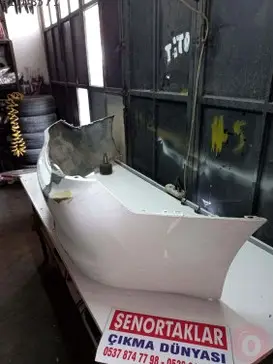 Citroen C-elysee Arka Tampon 9677698280 çıkma parça