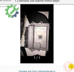 Çıkma 1.2 Benz 208 Peugeot beyin