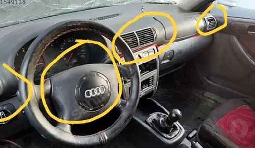 Audi A3 Ön Travers 97-03 çıkma parça