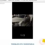 Çıkma A3 Audi ekzoz susturucu 13_20 arasi