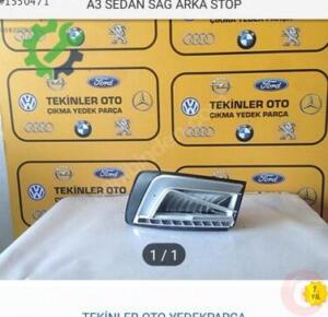 Çıkma A3 Audi iç kapı kolu