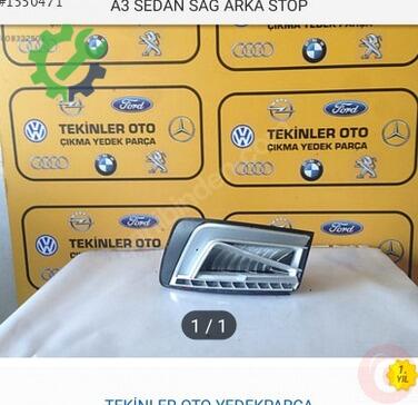 Audi A3 Kapı Kolu çıkma parça