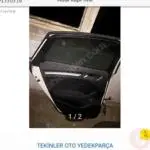 Çıkma A3 Audi kapı fitili ve döşeme hatasız