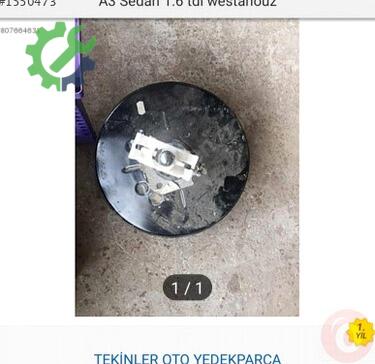 Audi A3 Westinghouse çıkma parça