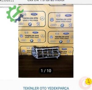 Çıkma A3 Audi silindir kapağı ve tüm yedek parçaları