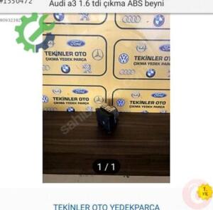 Çıkma Audi A3 ABS beyni